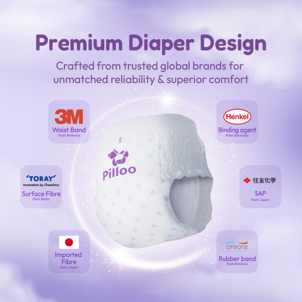 Pilloo Signature Pants Diapers - Image 6