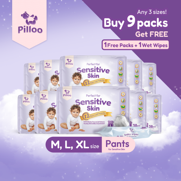 Pilloo Signature Pants Diapers Bundle Deal